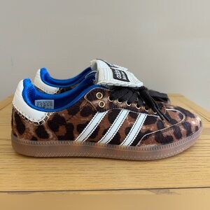 Designer Inspired - Leopard Print Wales shoes size 7